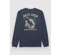 Salty Crew Big Bill Kids Longsleeve T-Shirt navy heather Jungen Gr. XL