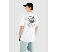 White Salty Crew Blue Crabber Premium Short Sleeve T-shirt Weiß M Herren