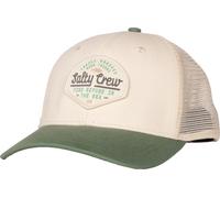 Salty Crew Border Trucker off white/mid green (OFF/MDGRN) 1Sz