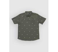 Salty Crew Breezer Perf Short Sleeve Polo Grün S Mann