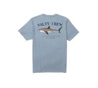 Salty Crew Bruce Kurzarm-T-Shirt für Herren, modisch, lässig, Baumwolle, normale Passform, Lifestyle-Strandbekleidung, Blau (Blue Fog), XL