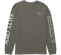 Salty Crew Bruce Long Sleeve T-shirt Grün XL Mann