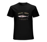 Salty Crew Bruce Tee (Black) Men's Short Sleeve T-Shirt Black XXXL
