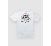 Salty Crew Day Charter Kids T-Shirt white Jungen Gr. S