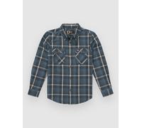 Salty Crew Daybreak Flannel Kids Hemd channel blue Jungen Gr. M