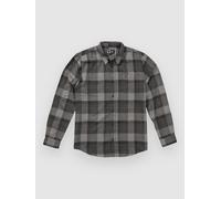 Charcoal Salty Crew Early Bird Flannel Long Sleeve Shirt Grau M Herren