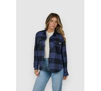 Salty Crew Fathom Flannel Hemd indigo Damen Gr. L