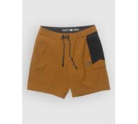 Salty Crew Flagship Boatshort Swimming Shorts Braun 28 Mann