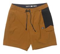 Salty Crew Flagship Boatshort Swimming Shorts Braun 34 Mann