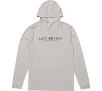 Salty Crew Flagship Hood Sunshirt athletic heather (ATHLHEA) M