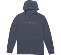 Salty Crew Flagship Hood Sunshirt Long Sleeve Rash Guard Grau XL Mann