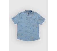 Salty Crew Flagship Uv Button Up Hemd clear sky Herren Gr. XXL