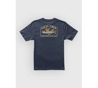 Salty Crew Fly Home Short Sleeve T-shirt Blau S Mann