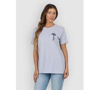 Salty Crew Geo Palm B.F. T-Shirt fog Damen Gr. S