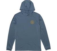 Salty Crew Global Hood Sunshirt pilot blue (PILBLU) XXL