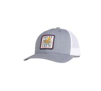 Heather Grey / White Salty Crew Ink Slinger Retro Trucker Cap Grau Herren,Damen