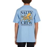 Salty Crew Ink Slinger Short Sleeve T-shirt Blau L Junge