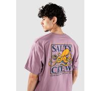 Salty Crew Ink Slinger Standard Short Sleeve T-shirt Lila XL Mann