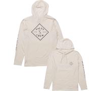 Salty Crew - Kapuzen-Sweatshirt - Herren - Tippet Hood Tech Tee White - Tippet Hood Tech Tee White für Herren - Größe M - Weiß Weiß M
