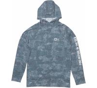 Salty Crew - Kapuzen-T-Shirt mit Sonnenschutz UPF 50+ - Herren - Mariner Hood Tech Tee - Mariner Hood Tech Tee Dark Navy für Herren - Navy blau M