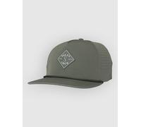 Salty Crew Long Range Snapback Cap Grün Mann