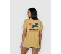 Salty Crew Lunch Time B.f Short Sleeve T-shirt Gelb S Frau