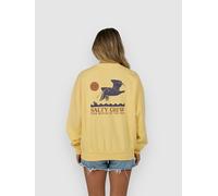 Salty Crew Lunch Time Crew Sweater dusty gold Damen Gr. S