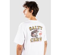 Salty Crew Lured Classic T-Shirt white Herren Gr. S