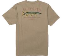 Salty Crew Euro Pike Premium T-Shirt twig Herren Gr. M