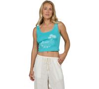 Turquoise Salty Crew Out To Sea Sleeveless T-shirt Blau M Frau
