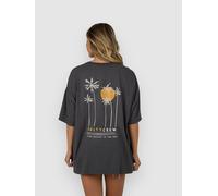 Salty Crew Palm Set Cover Up T-Shirt charcoal Damen Gr. LXL