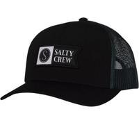 Salty Crew Pinnacle 2 Retro Trucker Cap Schwarz Mann