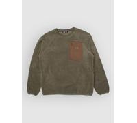Salty Crew Reel Polar Crew Fleece Grün S Mann