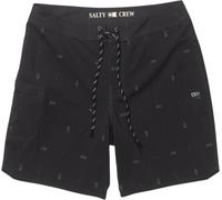 Salty Crew Session Boardshort Swimming Shorts Schwarz 32 Mann