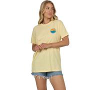 Salty Crew Sunset Bf Short Sleeve T-shirt Gelb L Frau