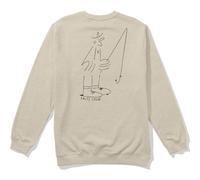 Salty Crew Swivel LB Crewneck oatmeal heather (OATHEA) XXL