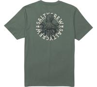 Laurel Wreath Salty Crew Tentacles Premium Short Sleeve T-shirt Grün 2XL Mann