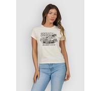 Salty Crew Truck Stop Modern T-Shirt off white Damen Gr. XS
