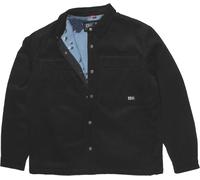 Salty Crew - Überhemd aus Cord und gefüttert - Herren - Crux Overshirt - Salty Crew - 2027 - Crux Overshirt Black für Herren aus Baumwolle - Größe M - schwarz M
