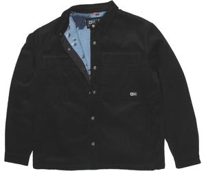 Salty Crew - Überhemd aus Cord und gefüttert - Herren - Crux Overshirt - Salty Crew - 2027 - Crux Overshirt Black für Herren aus Baumwolle - Größe S - schwarz S