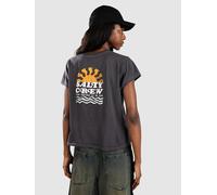 Salty Crew West Bound Modern T-Shirt charcoal Damen Gr. M