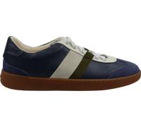 Salvatore Ferragamo Low-Top Sneaker - Sneakers Garda Low Navy - Gr. US_7 - in Blau - für Damen