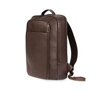 SALZEN Originator 21l Business Rucksack mit gepolstertem Laptopfach, RFID-sicher, ergonomisch, wasserfest, nachhaltig, klassisch Copper Brown - Dunkelbraun