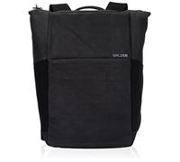 SALZEN Leather Plain Backpack ZEN-PBPLEA Aligned Smoke