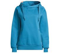 Salzhaut Damen Hoodie Pullover Sünn unifarben - Kapuzenpullover Pulli Sweater mit Kapuze in Fjord Größe XL