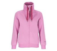Salzhaut Damen Sweatjacke Rackeln mit Turtleneck - Jacke mit hochschließendem Kragen in Pale Größe M