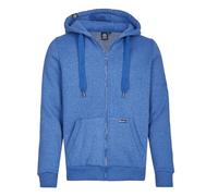 Salzhaut Herren Sweatjacke Breker mit Kapuze - Hoodie-Jacke mit bequemen Schnitt in Indigo Größe M