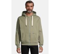 Salzhaut Herren Sweatjacke Breker mit Kapuze - Hoodie-Jacke mit bequemen Schnitt in Seagrass Größe XL