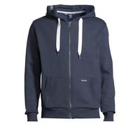 Sweatjacke SALZHAUT "Sweatjacke BREKER", Damen, Gr. M, blau (navy), Obermaterial: 55% Baumwolle CO. 45% Polyester PES., Sweatjacken Sweatjacke (18565955-M) navy