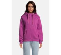 Salzhaut Sweatjacke SÖÖTE Plum, 3XL Kuschelige Kapuzenjacke für Frauen